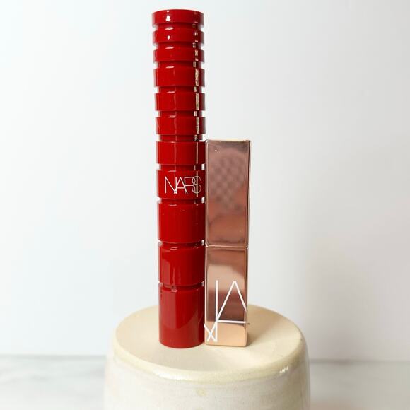 NARS 2-Piece Makeup Bundle Climax Mascara Black, Afterglow Lip Balm Pink NEW - Picture 1 of 5